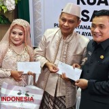 Pengantin Ini Ucapkan Akad Nikah di Mal Pelayanan Publik Kabupaten Majalengka