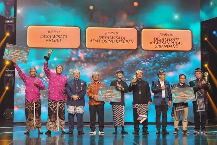 Desa Adat Kemiren Banyuwangi Juara 2 Anugerah Desa Wisata Indonesia 2024