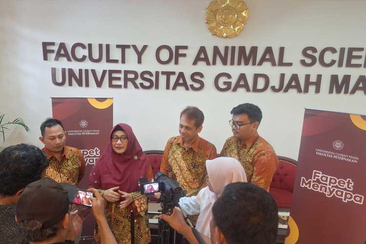 Tim Laboratorium Fisiologi dan Reproduksi Fapet UGM (FOTO: Humas Fapet UGM for TIMES Indonesia)