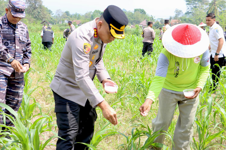 Polresta Banyuwangi Gelorakan Asta Cita Swasembada Pangan