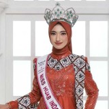 Winner Miss Hijab Indonesia 2024, Wynona Salsabila Ajak Cintai Produk Dalam Negeri