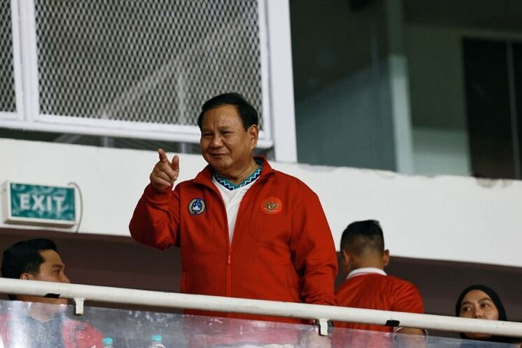 Apresiasi Timnas Indonesia, Prabowo Subianto: Luar Biasa, Terima Kasih