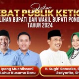 Siap-siap Memilih, Debat Pamungkas Pilkada 2024 Ponorogo Digelar Malam Nanti