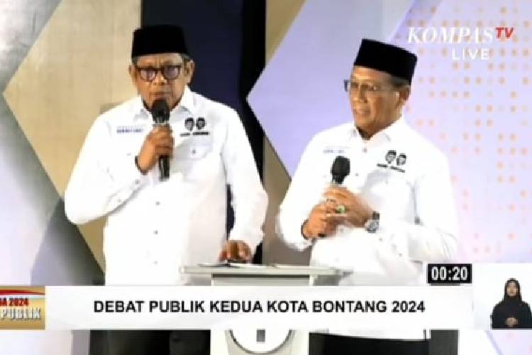 Debat Kedua Pilkada Bontang, Paslon 01 Serukan Pengembangan Ekonomi Hijau dan Perlindungan Anak