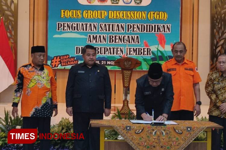 BPBD dan Disdik Jember Tegaskan Siap Hadapi Potensi Bencana Tsunami