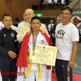 Bocah 12 Tahun Asal Malang Berhasil Juara Dunia Karate di Jepang