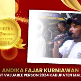 Andika Fajar Kurniawan Raih Pemuda Inovatif Kabupaten Malang, Pengubah Balap Liar Menjadi Ajang Prestasi