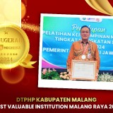 DTPHP Kabupaten Malang Raih Penghargaan Inovasi Pertanian Berkelanjutan