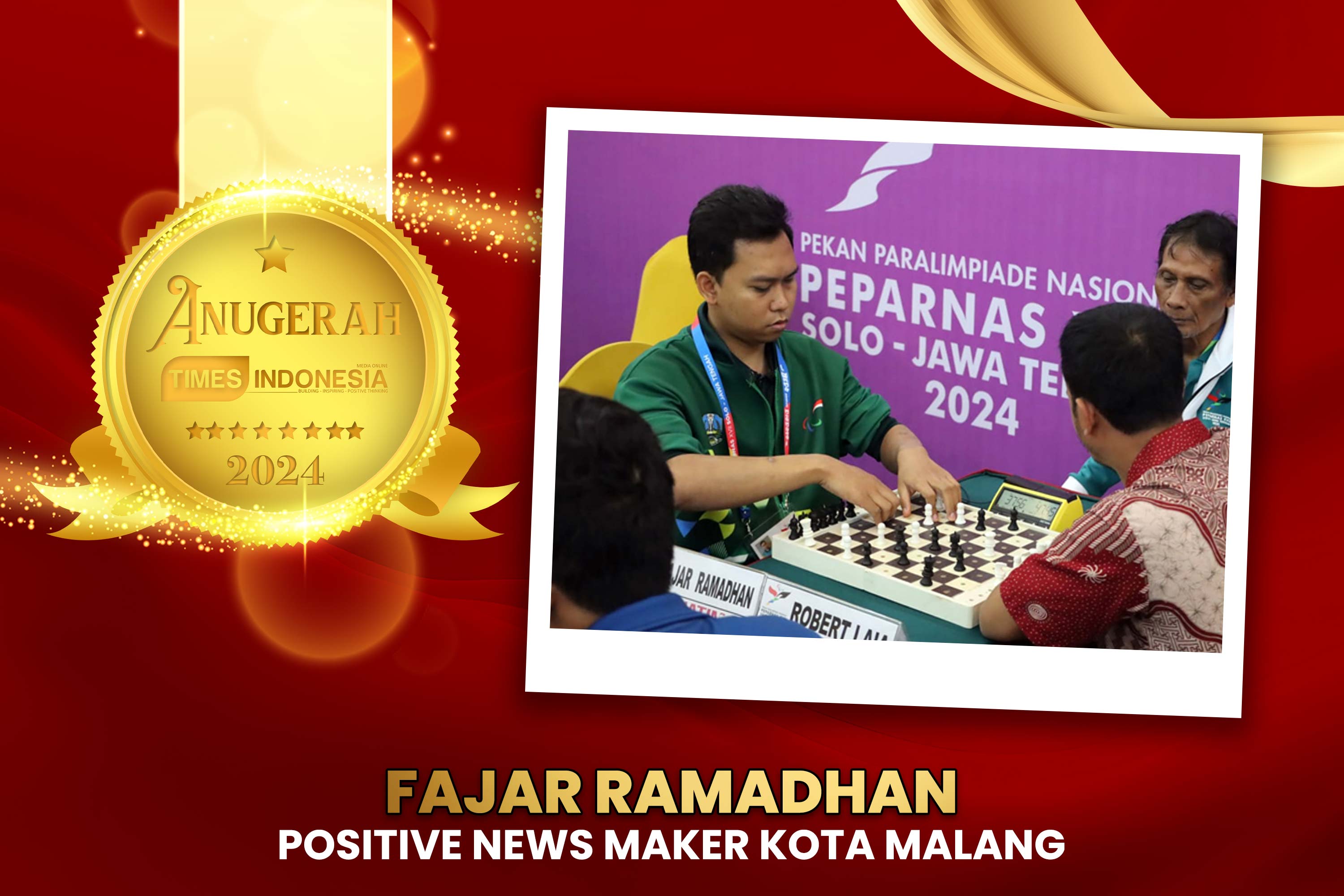 Fajar Ramadhan: Atlet Paracatur Kota Malang Menginspirasi di ATI 2024