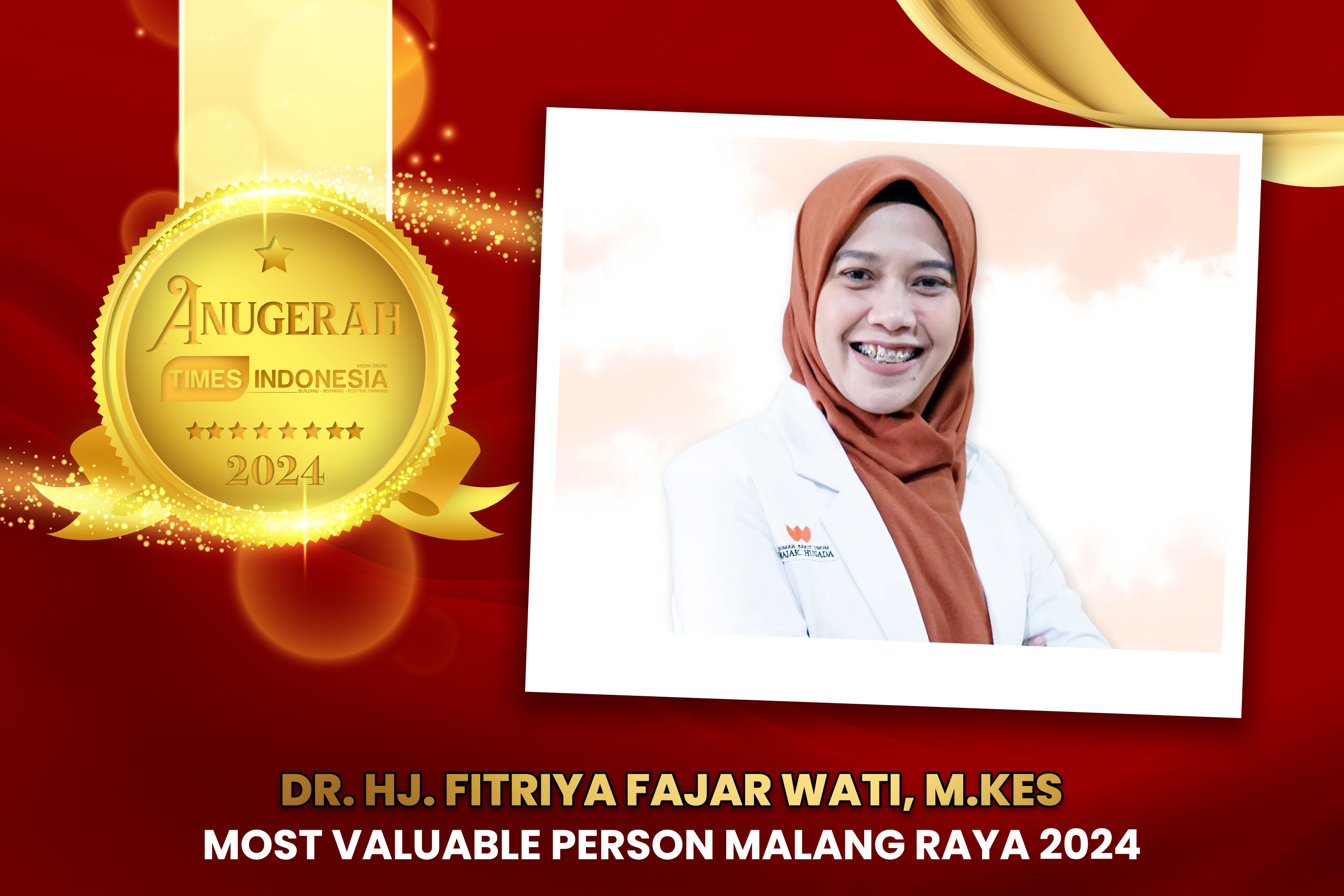 Fitriya Fajar Wati Dinobatkan Sebagai Dokter Inspiratif Malang Raya