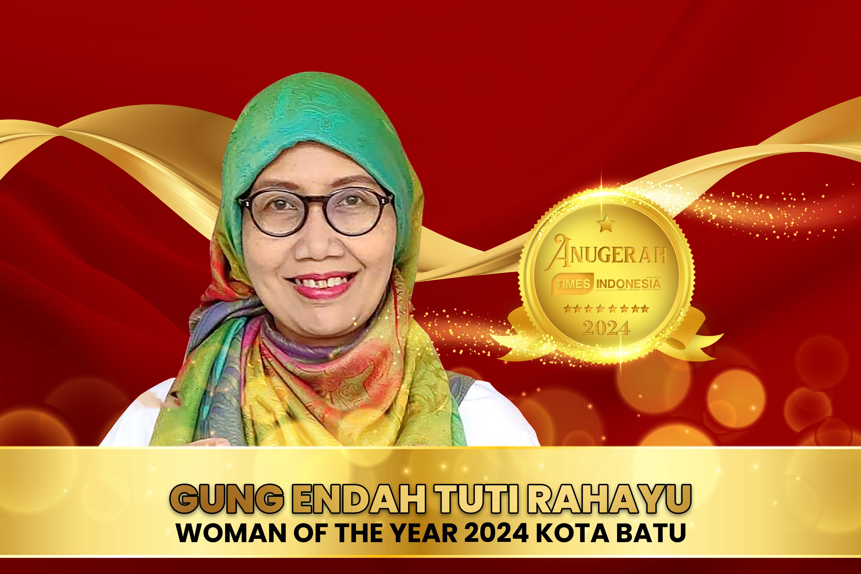 Gung Endah Tuti Rahayu Raih Woman of The Year, Inspirasi Kota Batu dan Indonesia