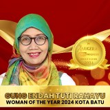 Gung Endah Tuti Rahayu Raih Woman of The Year Batu, Inspirasi Kota Batu dan Indonesia