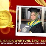 Ida Wahyuni Dinobatkan Sebagai Woman of the Year Kota Malang di ATI 2024