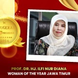 Prof Ilfi Nur Diana, Tokoh Ahli Manajemen SDM Penerima Woman of The Year Jawa Timur 2024