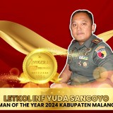 Letkol Inf Yuda Sancoyo Raih Pemimpin Inspiratif Kabupaten Malang