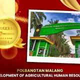 Polbangtan Malang Raih Penghargaan Development of Agricultural Human Resource