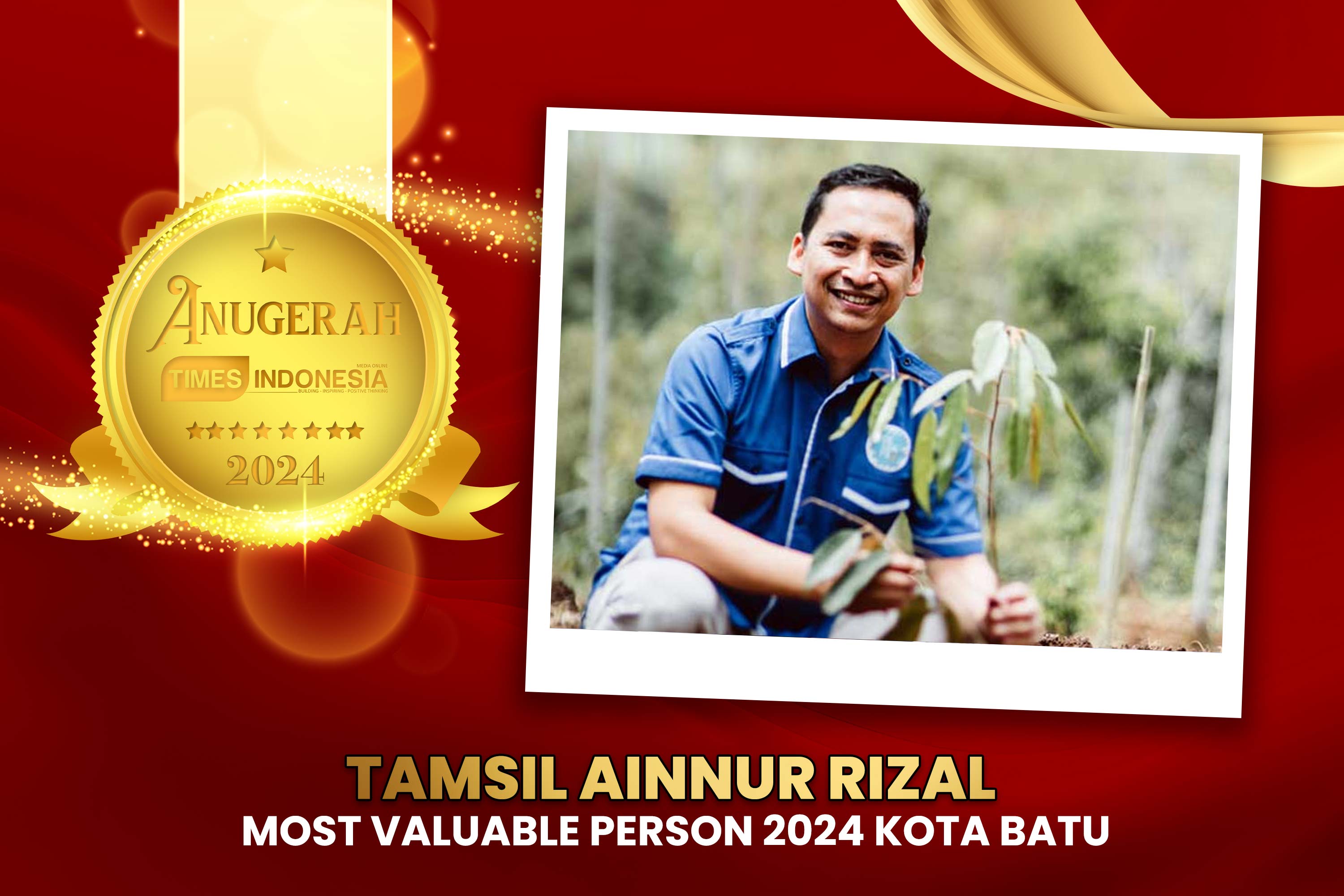 Tamsil Ainnur Rizal Inspirator Gerakan Nandur Gunung untuk Restorasi Lingkungan Berkelanjutan