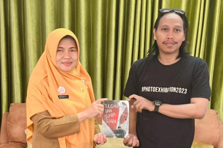 Yahya Yabo Terbitkan Buku Secara Indie, Kepala DPK Retno Beri Apresiasi Penulis Lokal Bontang