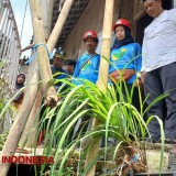 Tergerus Longsor, Pondasi Tiang Listrik di Pataruman Kota Banjar Terancam Roboh