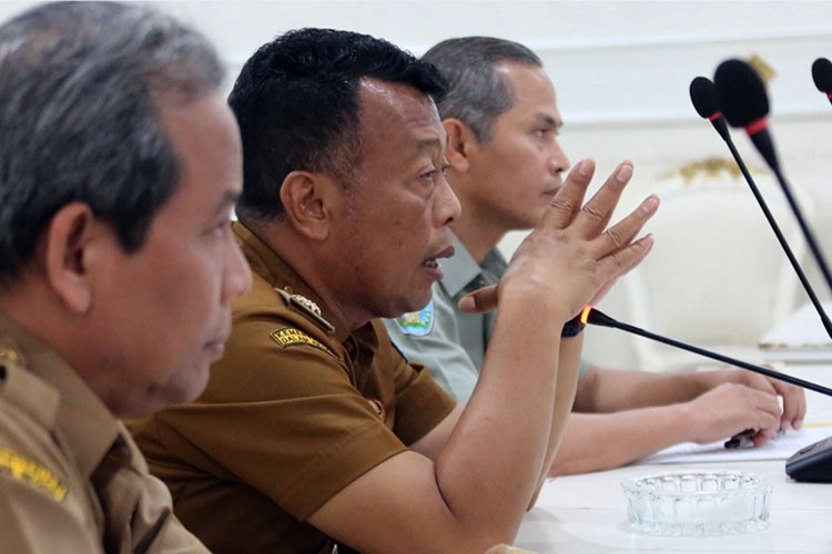 Kembali Jadi Bupati Ponorogo, Sugiri Sancoko Pimpin Rapat Darurat Bencana