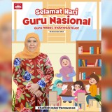 Hari Guru Nasional, Khofifah Dorong Guru Terus Belajar dan Adaptasi dengan Perubahan