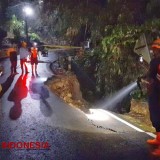 Jalan ke Pantai Klayar Ambles, BPBD Pacitan Lakukan Penanganan Darurat