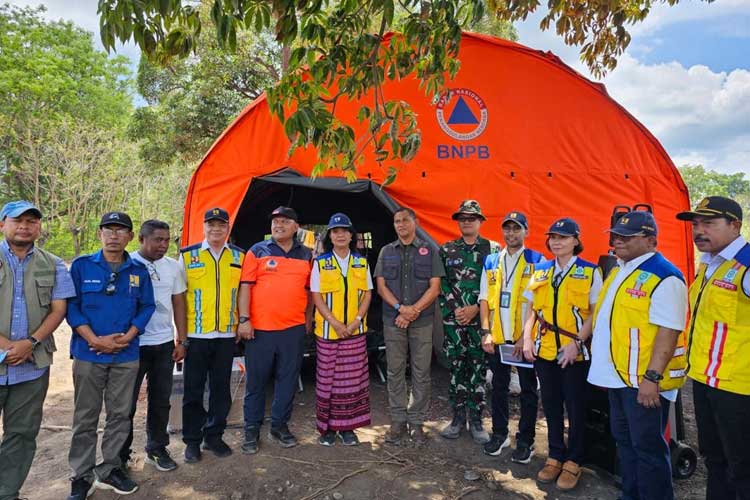 Kementerian PU Siap Dukung Fasos-Fasum Huntap dan Huntara Warga Terdampak Bencana Letusan Gunung Lewotobi Laki-Laki