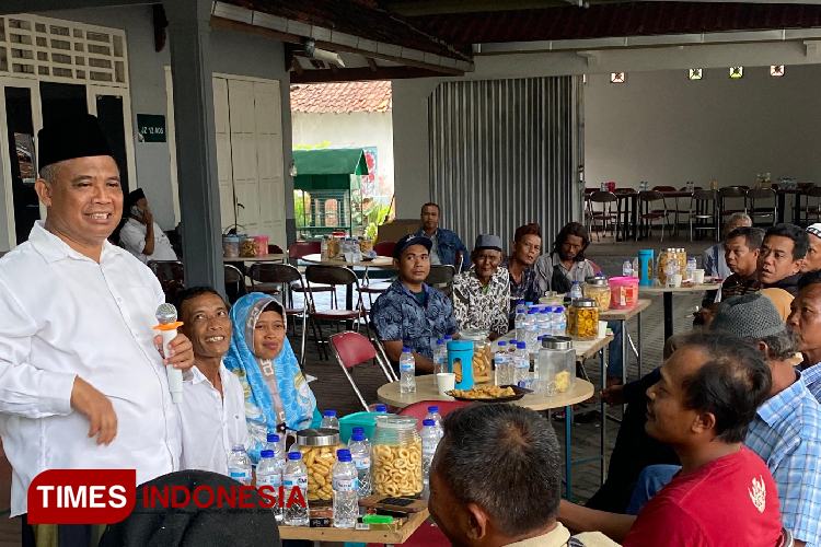 Jelang Hari Pencoblosan, Rumah Harda Kiswaya Ramai Disambangi Warga