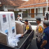 Polres Majalengka Pastikan Distribusi Logistik Pilkada 2024 Aman