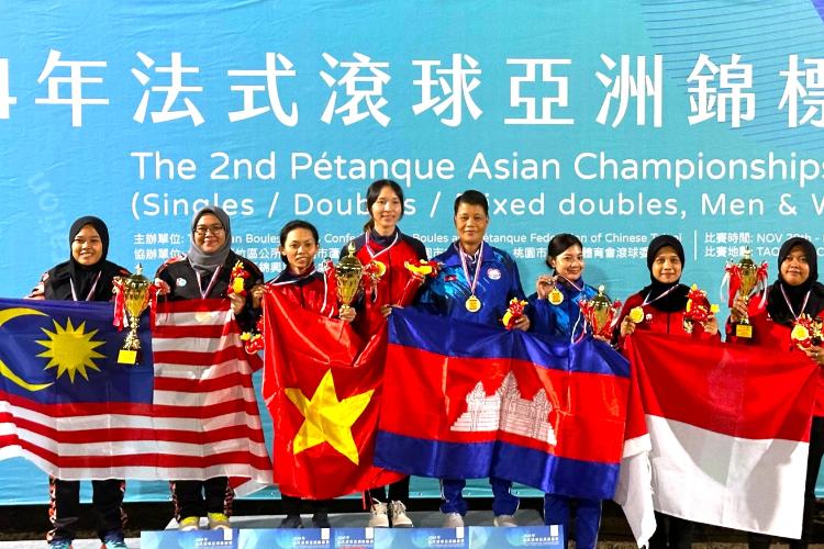 Membanggakan! Atlet dan Pelatih Petanque UNESA Catat Sejarah Baru di Kancah Internasional