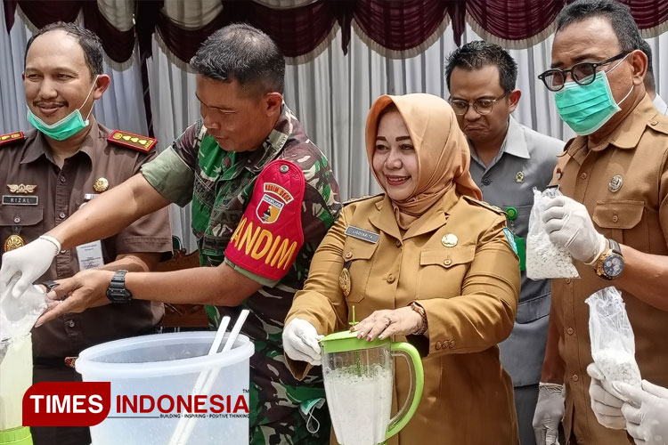 Kejari Ponorogo Musnahkan Barang Bukti Sejumlah Perkara yang Sudah Inkracht