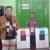 Paslon Salurkan Hak Pilih, KPU Kabupaten Kediri: Pemungutan Suara Dimulai Tepat Waktu