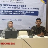 Rijanto-Beky Unggul di Quick Count LSI, Dominasi di Semua Wilayah Pilkada Kabupaten Blitar