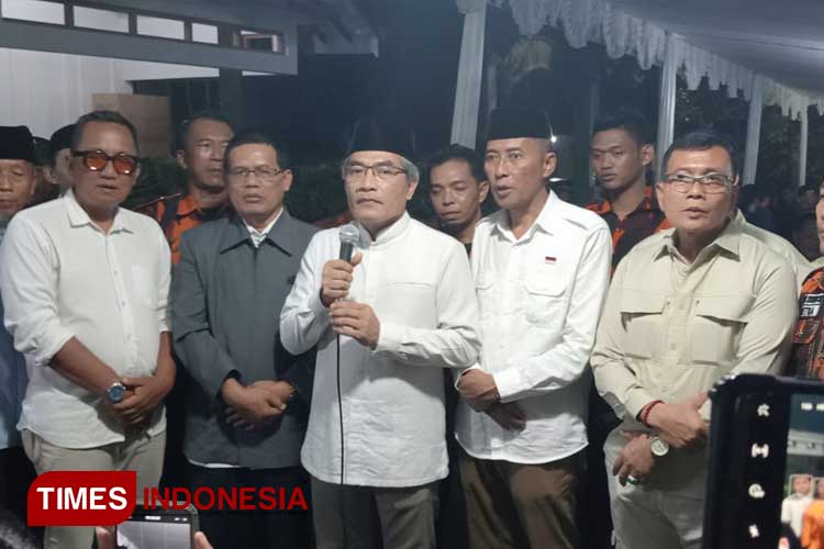 Sampaikan Pidato Kemenangan Pilkada Bantul, Abdul Halim Muslih Minta Pendukung Tidak Berlebihan