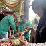 Momen Coblosan, Kuliner Rakyat Ramaikan Kediaman Khofifah