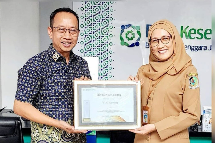 RSUD Genteng Banyuwangi Jadi Pemenang Pertama Fasilitas Kesehatan JKN Tingkat Nasional 2024