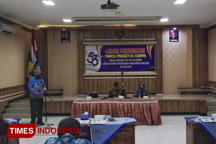 Tanamkan Jiwa Korps, Korpri Dindik Pacitan Gelar Lomba Panca Prasetya