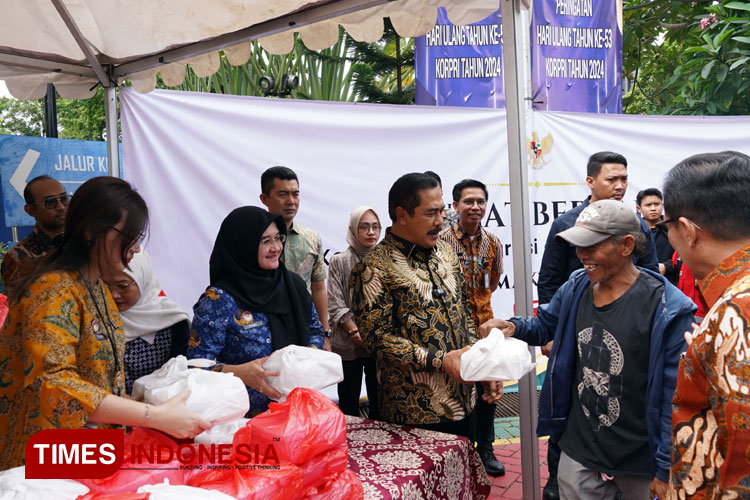 Serentak Seluruh Indonesia, Kementerian Imigrasi dan Pemasyarakatan Gelar Bakti Sosial