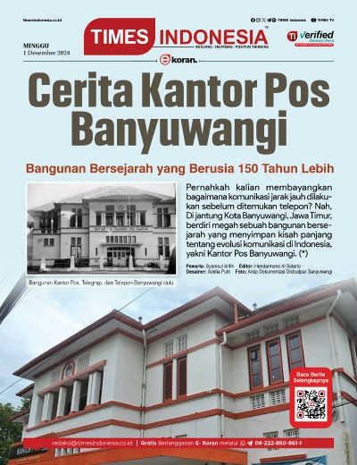 	Edisi Minggu, 1 Desember 2024: E-Koran, Bacaan Positif Masyarakat 5.0