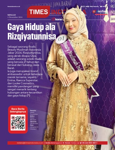 	Edisi Minggu, 1 Desember 2024: E-Koran, Bacaan Positif Masyarakat 5.0