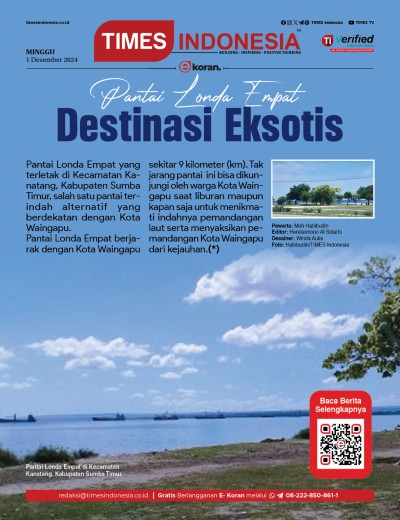 	Edisi Minggu, 1 Desember 2024: E-Koran, Bacaan Positif Masyarakat 5.0