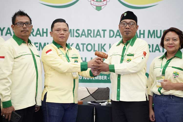 Christophorus Suryo Pimpin Pemuda Katolik Jawa Timur Periode 2025-2028