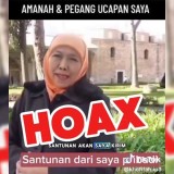 Viral Video Janji Bagikan Santunan, Khofifah: Itu Hoaks!