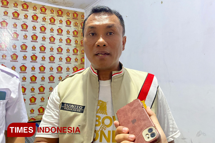 Ketua Fraksi Gerindra DPRD Banyuwangi, Suwito. (Foto: Fazar Dimas/TIMES Indonesia).