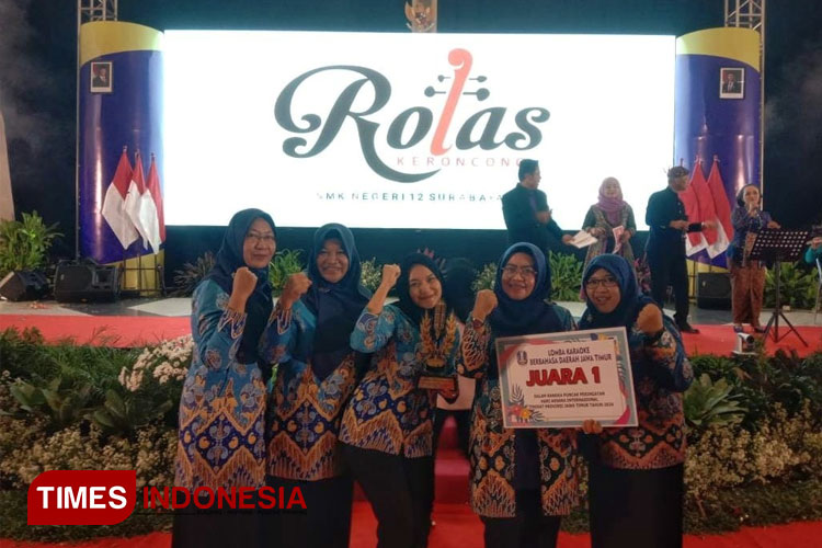 Dindik Pacitan Raih Juara 1 Lomba Menyanyi Tingkat Provinsi Jawa Timur pada Hari Aksara 2024