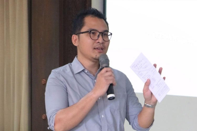 Ahli ekonomi Universitas Brawijaya, Dias Satria, S.E., M.App.Ec., Ph.D . (FOTO: Istimewa)