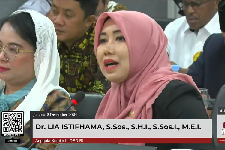 Komite III DPD RI Rapat Kerja Bersama Menteri Agama, Ini Kata Senator Lia Istifhama