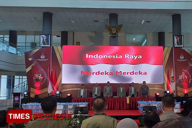 KPU Kabupaten Kediri Gelar Rapat Pleno Rekapitulasi Hasil Perolehan Suara Pilkada