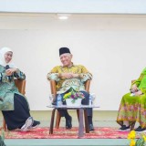 Khofifah Hadiri Bedah Buku KH Hasyim Asy’ari Pemersatu Umat Islam Indonesia Karya Gus Kikin