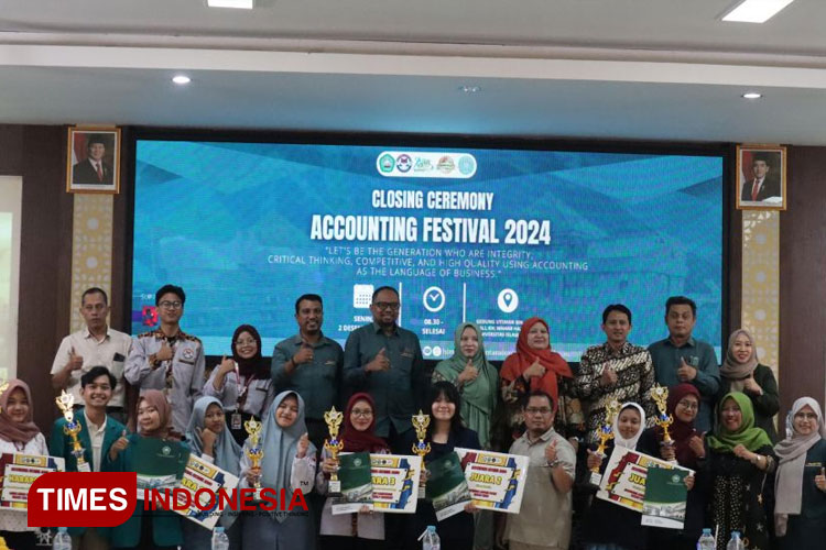 Closing Ceremony Accounting Festival 2024 (AFEST) Himaprodi Akuntansi Unisma Malang. (FOTO: AJP TIMES Indonesia)